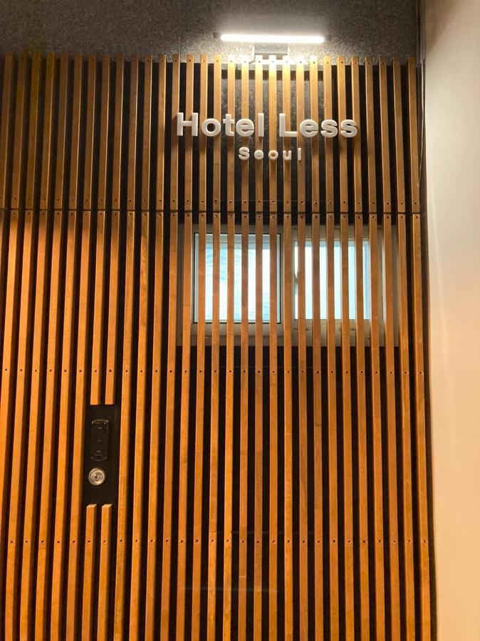 Hotel Less Seoul Exterior foto
