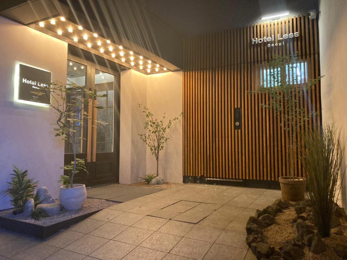 Hotel Less Seoul Exterior foto